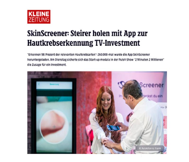 KLEINE ZEITUNG - SkinScreener