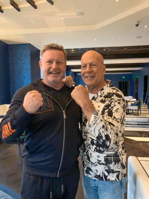 Christian Jäger & Bruce Willis